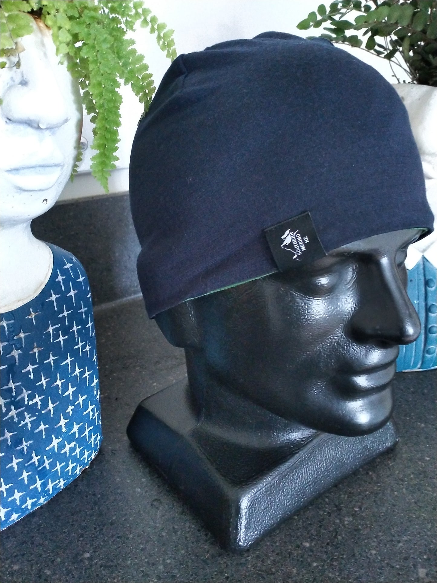 Standard Beanie - Avocado/Navy