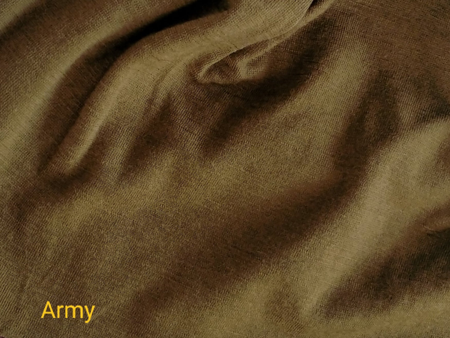 Slouch Beanie - Black/Army