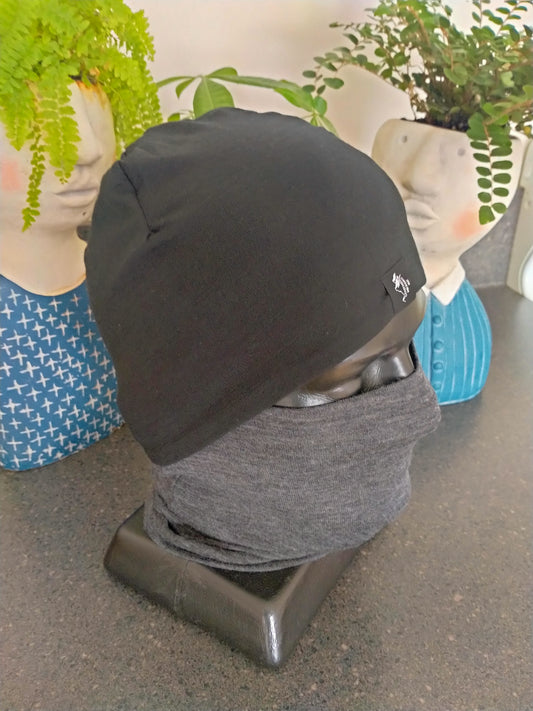 Standard Beanie - Black/Black