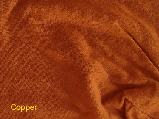 Slouch Beanie - Navy/Copper
