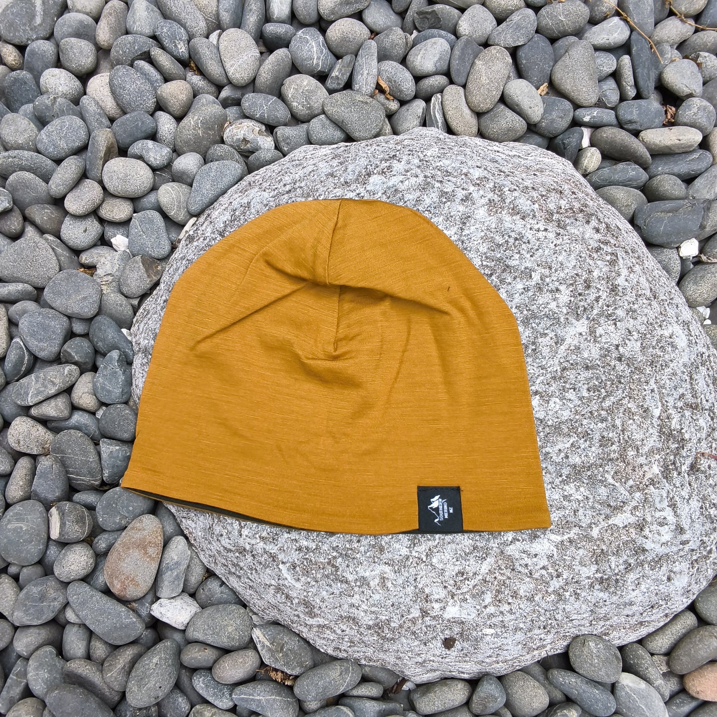 Standard Beanie - Maroon/Whiskey
