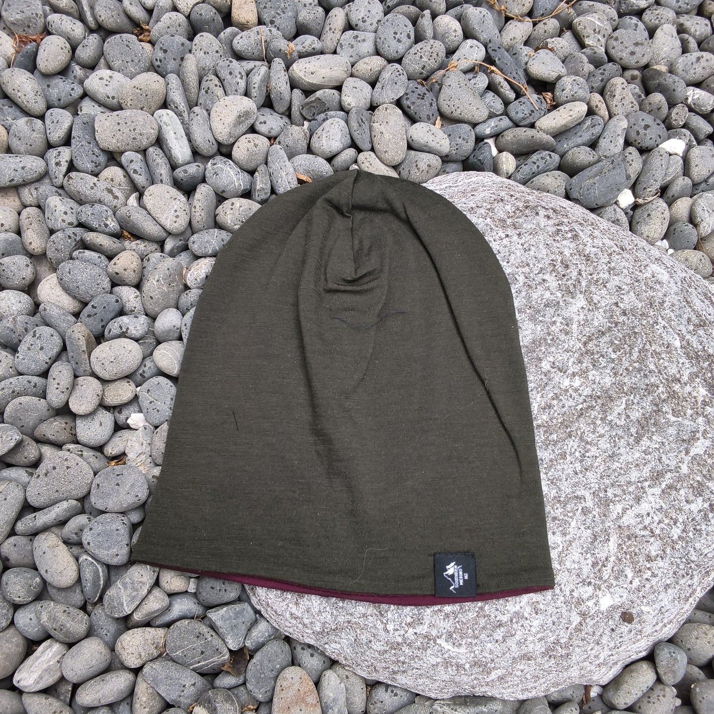 Slouch Beanie - Mulberry/Plantation