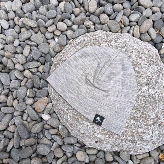 Standard Beanie - Grey/Petrol